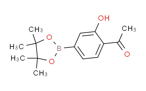 CAS No. 1246560-24-6, 1-(2-Hydroxy-4-(4,4,5,5-tetramethyl-1,3,2-dioxaborolan-2-yl)phenyl)ethanone