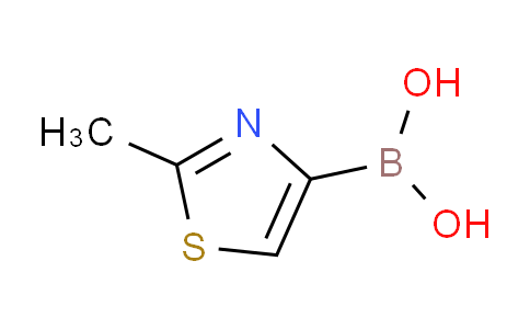 CAS No. 1246761-85-2, (2-Methylthiazol-4-yl)boronic acid