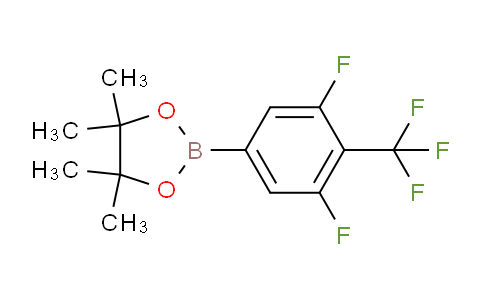 1251844-06-0 | 2-(3,5-Difluoro-4-(trifluoromethyl)phenyl)-4,4,5,5-tetramethyl-1,3,2-dioxaborolane