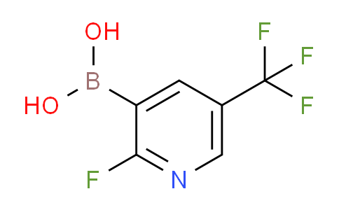 CAS No. 1253569-51-5, 2-Fluoro-5-(trifluoromethyl)pyridin-3-ylboronic acid