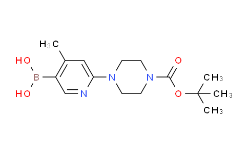 CAS No. 1254163-84-2, (6-(4-(tert-Butoxycarbonyl)piperazin-1-yl)-4-methylpyridin-3-yl)boronic acid