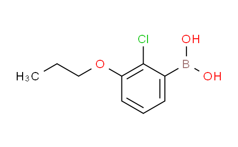 CAS No. 1256345-51-3, (2-Chloro-3-propoxyphenyl)boronic acid
