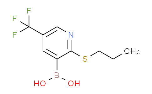 CAS No. 1256345-56-8, (2-(Propylthio)-5-(trifluoromethyl)pyridin-3-yl)boronic acid