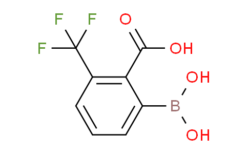 CAS No. 1256345-62-6, 2-Borono-6-(trifluoromethyl)benzoic acid