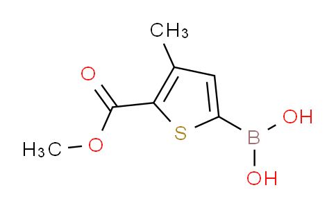 CAS No. 1256345-70-6, (5-(Methoxycarbonyl)-4-methylthiophen-2-yl)boronic acid