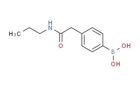 CAS No. 1256345-81-9, (4-(2-Oxo-2-(propylamino)ethyl)phenyl)boronic acid