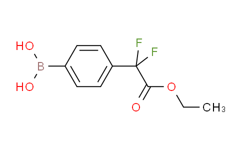 CAS No. 1256345-83-1, (4-(2-Ethoxy-1,1-difluoro-2-oxoethyl)phenyl)boronic acid