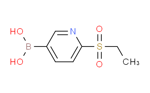 CAS No. 1256345-84-2, (6-(Ethylsulfonyl)pyridin-3-yl)boronic acid