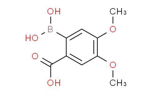 CAS No. 1256345-91-1, 2-Borono-4,5-dimethoxybenzoic acid