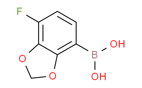 CAS No. 1256345-92-2, (7-Fluorobenzo[d][1,3]dioxol-4-yl)boronic acid
