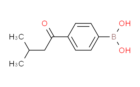 CAS No. 1256346-29-8, (4-(3-Methylbutanoyl)phenyl)boronic acid