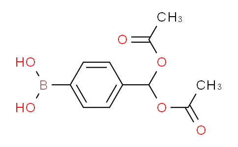 CAS No. 1256346-39-0, (4-(Diacetoxymethyl)phenyl)boronic acid