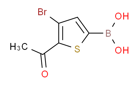 CAS No. 1256346-41-4, (5-Acetyl-4-bromothiophen-2-yl)boronic acid