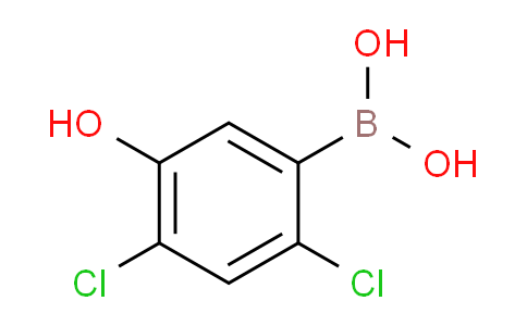 CAS No. 1256346-44-7, (2,4-Dichloro-5-hydroxyphenyl)boronic acid