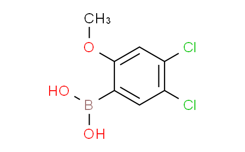 CAS No. 1256354-93-4, (4,5-Dichloro-2-methoxyphenyl)boronic acid