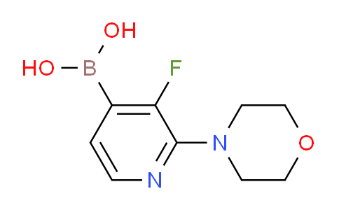 CAS No. 1256355-28-8, (3-fluoro-2-morpholinopyridin-4-yl)boronic acid