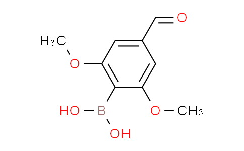 CAS No. 1256355-34-6, (4-Formyl-2,6-dimethoxyphenyl)boronic acid