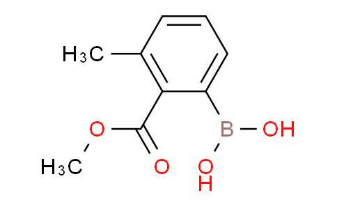 CAS No. 1256355-42-6, (2-(Methoxycarbonyl)-3-methylphenyl)boronic acid