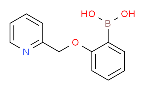 CAS No. 1256355-48-2, (2-(Pyridin-2-ylmethoxy)phenyl)boronic acid
