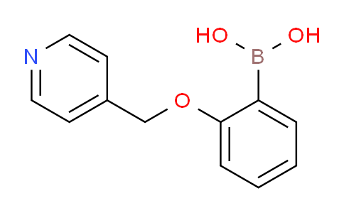 CAS No. 1256355-49-3, (2-(Pyridin-4-ylmethoxy)phenyl)boronic acid