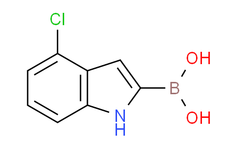 CAS No. 1256355-59-5, (4-Chloro-1H-indol-2-yl)boronic acid