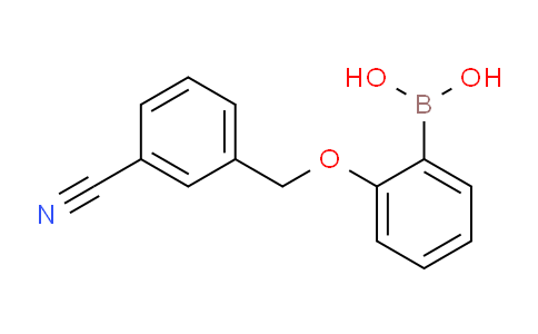 CAS No. 1256355-67-5, (2-((3-Cyanobenzyl)oxy)phenyl)boronic acid