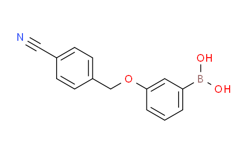 CAS No. 1256355-72-2, (3-((4-Cyanobenzyl)oxy)phenyl)boronic acid