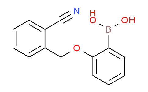 CAS No. 1256355-77-7, 2-(2-Cyanophenylmethoxy)phenylboronic acid