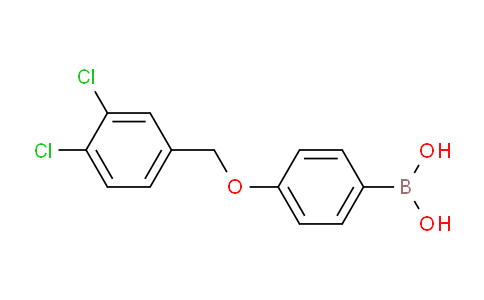 CAS No. 1256358-44-7, (4-((3,4-Dichlorobenzyl)oxy)phenyl)boronic acid