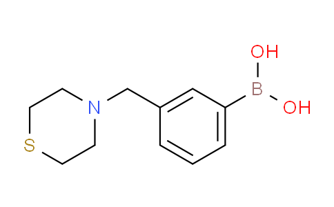 CAS No. 1256358-59-4, (3-(Thiomorpholinomethyl)phenyl)boronic acid