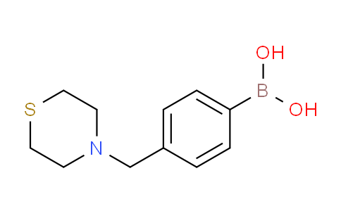 CAS No. 1256358-60-7, (4-(Thiomorpholinomethyl)phenyl)boronic acid