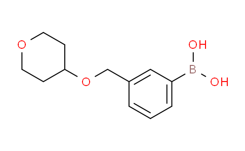 CAS No. 1256358-76-5, (3-(((Tetrahydro-2H-pyran-4-yl)oxy)methyl)phenyl)boronic acid