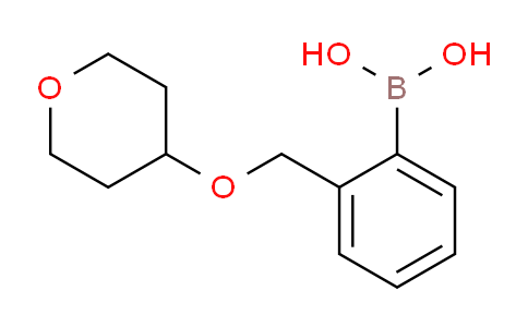 CAS No. 1256358-77-6, (2-(((Tetrahydro-2H-pyran-4-yl)oxy)methyl)phenyl)boronic acid