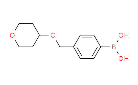 CAS No. 1256358-78-7, (4-(((Tetrahydro-2H-pyran-4-yl)oxy)methyl)phenyl)boronic acid