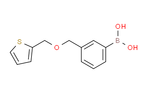 CAS No. 1256358-80-1, (3-((Thiophen-2-ylmethoxy)methyl)phenyl)boronic acid