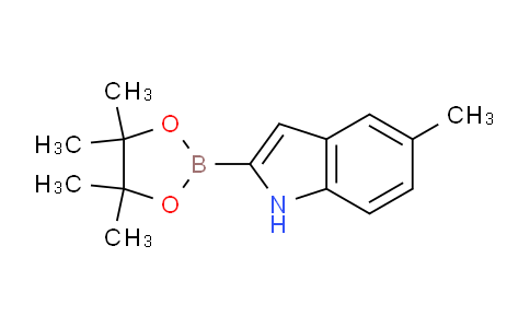 CAS No. 1256358-93-6, 5-Methyl-2-(4,4,5,5-tetramethyl-1,3,2-dioxaborolan-2-yl)-1H-indole