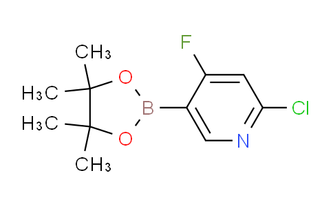CAS No. 1256359-04-2, 2-Chloro-4-fluoro-5-(4,4,5,5-tetramethyl-1,3,2-dioxaborolan-2-yl)pyridine