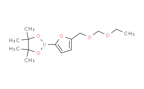 CAS No. 1256359-26-8, 2-(5-((Ethoxymethoxy)methyl)furan-2-yl)-4,4,5,5-tetramethyl-1,3,2-dioxaborolane