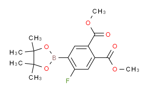 CAS No. 1256359-29-1, Dimethyl 4-fluoro-5-(4,4,5,5-tetramethyl-1,3,2-dioxaborolan-2-yl)phthalate