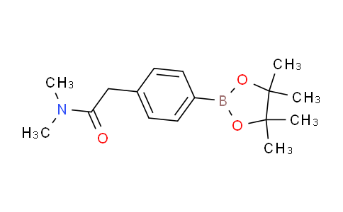 CAS No. 1256359-80-4, N,N-Dimethyl-2-(4-(4,4,5,5-tetramethyl-1,3,2-dioxaborolan-2-yl)phenyl)acetamide