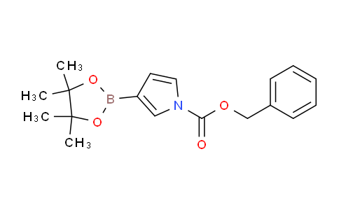 CAS No. 1256360-11-8, Benzyl 3-(4,4,5,5-tetramethyl-1,3,2-dioxaborolan-2-yl)-1H-pyrrole-1-carboxylate