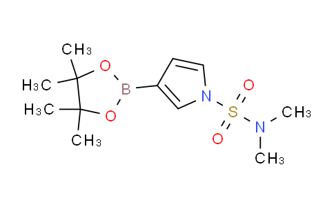 CAS No. 1256360-13-0, N,N-Dimethyl-3-(4,4,5,5-tetramethyl-1,3,2-dioxaborolan-2-yl)-1H-pyrrole-1-sulfonamide
