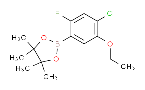 CAS No. 1256360-15-2, 2-(4-Chloro-5-ethoxy-2-fluorophenyl)-4,4,5,5-tetramethyl-1,3,2-dioxaborolane