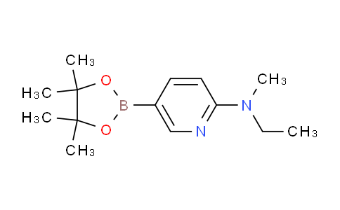 MC705765 | 1257554-16-7 | N-Ethyl-N-methyl-5-(4,4,5,5-tetramethyl-1,3,2-dioxaborolan-2-yl)pyridin-2-amine