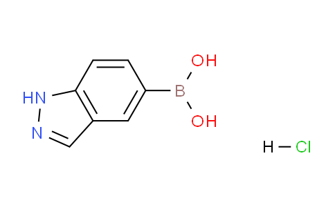 CAS No. 1257738-46-7, (1H-Indazol-5-yl)boronic acid hydrochloride