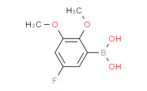CAS No. 1257740-71-8, (5-Fluoro-2,3-dimethoxyphenyl)boronic acid