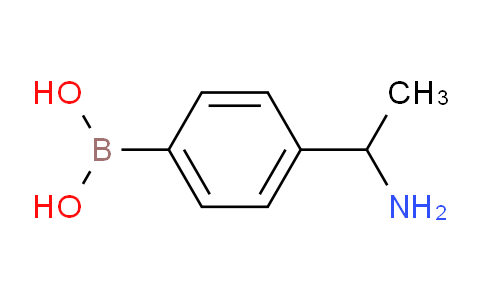CAS No. 1258948-01-4, (4-(1-aminoethyl)phenyl)boronic acid