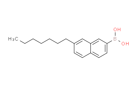 CAS No. 1259317-50-4, (7-Heptylnaphthalen-2-yl)boronic acid