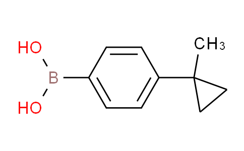 CAS No. 1264296-84-5, (4-(1-Methylcyclopropyl)phenyl)boronic acid