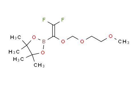 CAS No. 1272412-65-3, 2-(2,2-Difluoro-1-((2-methoxyethoxy)methoxy)vinyl)-4,4,5,5-tetramethyl-1,3,2-dioxaborolane